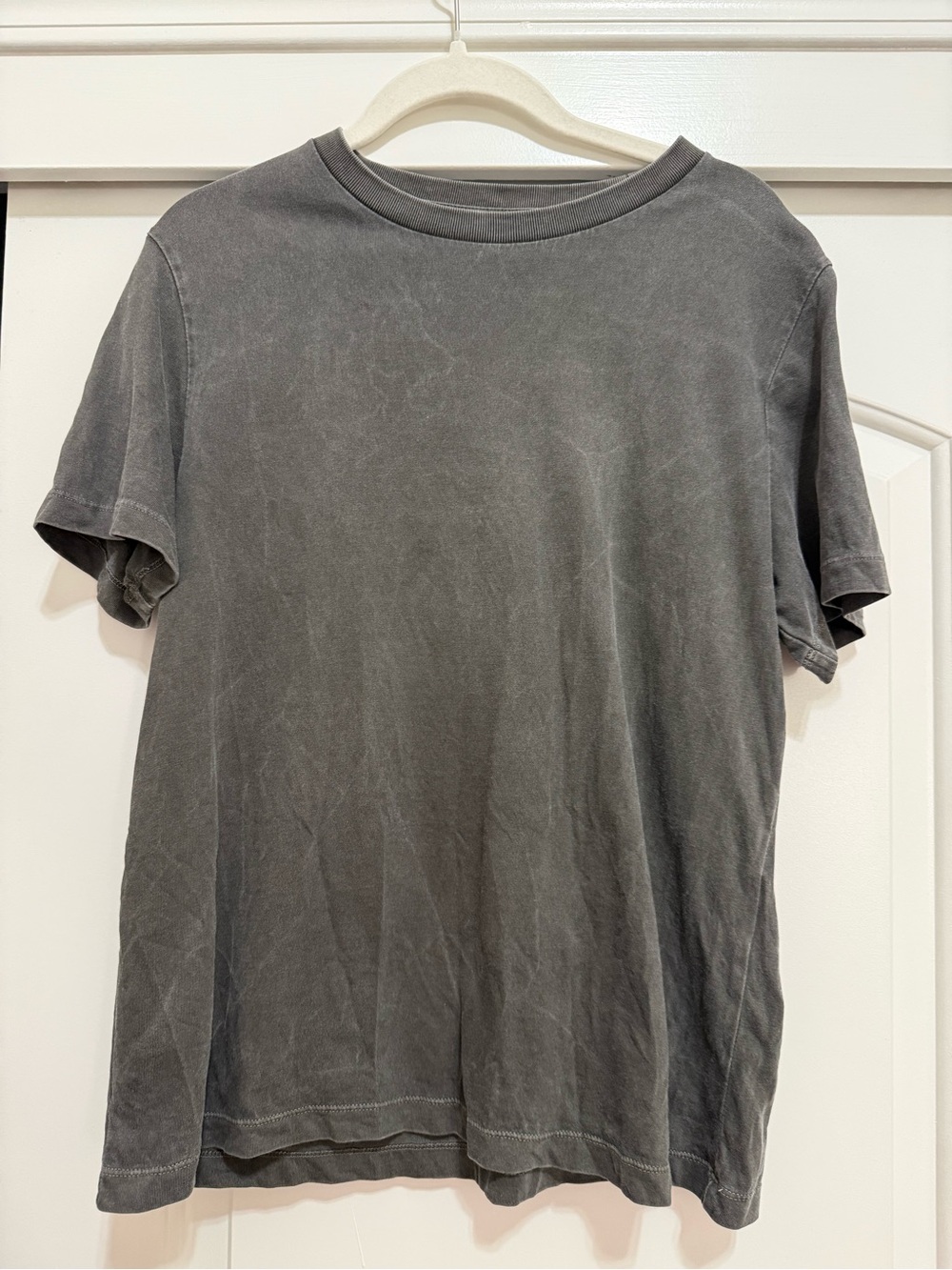 COOR Korean brand distressed faded black t-shirt size Small